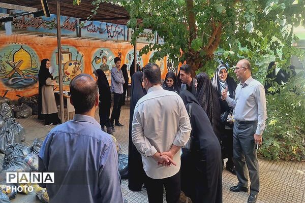 توزیع اقلام ورزشی شهرستان ورامین