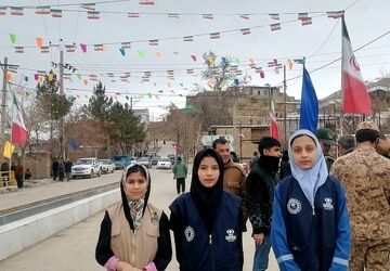 راهپیمایی ۲۲بهمن ماه روز پیروزی انقلاب اسلامی ایران در شهر بار