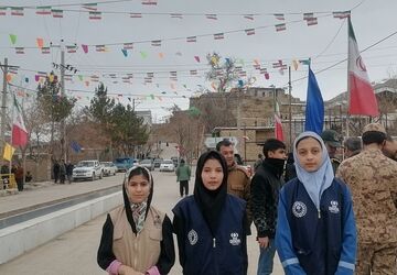 راهپیمایی ۲۲بهمن ماه روز پیروزی انقلاب اسلامی ایران در شهر بار