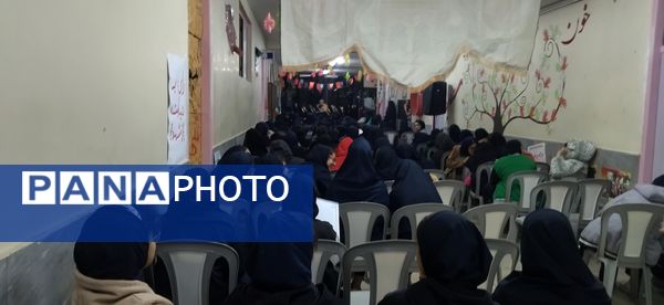 مراسم استقبال از شهدای گمنام در دبیرستان شهید صدوقی ناحیه 2 کرج 