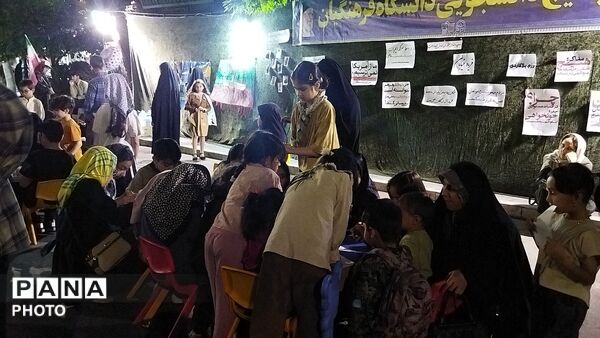 موکب بسیج دانشجویی دانشگاه فرهنگیان در نود و نهمین شب 