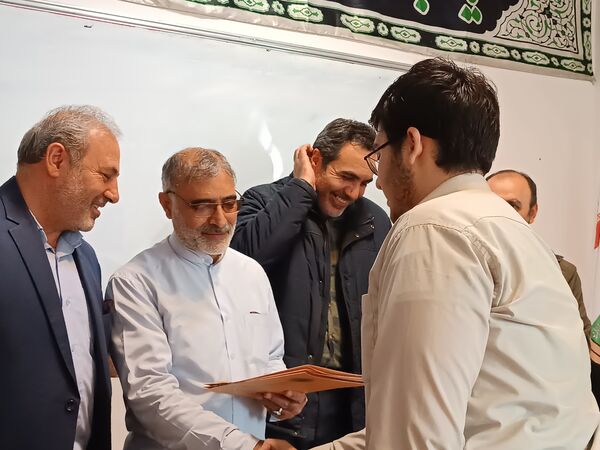 تجلیل از دانش‌آموزان برگزیده در مرحله استانی لیگ جت استان اردبیل