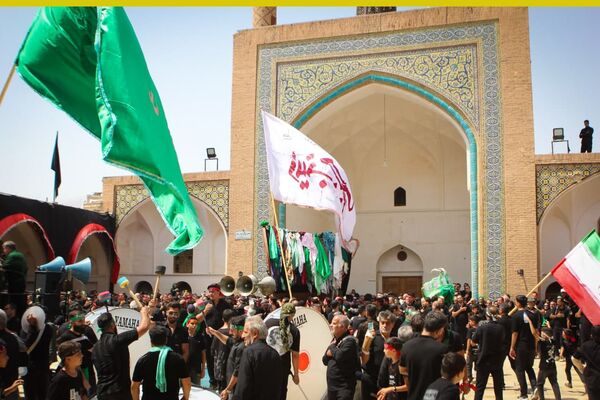 مراسم عاشورای حسینی در مشهد اردهال کاشان