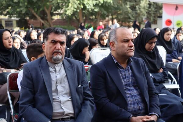 برگزاری آیین متمرکز بازگشایی مدارس در دبیرستان فاطمیه کرج