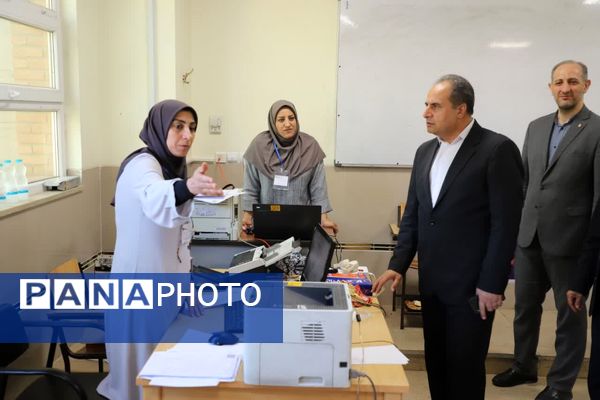 بازدید از مراکز ارزیابی آزمون استخدامی آموزش و پرورش آذربایجان شرقی