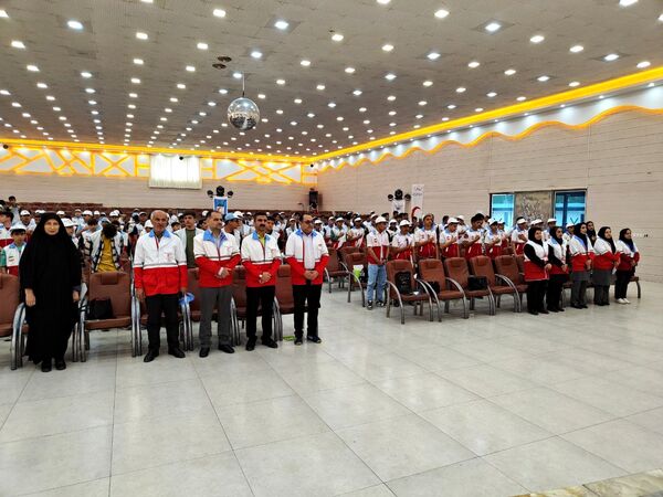 برگزاری دوازدهمین دوره المپیاد دادرس هلال احمر کردستان