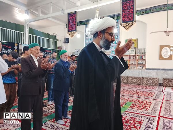اقامه نماز جمعه عبادی سیاسی  در مسجد جامع شهربار نیشابور