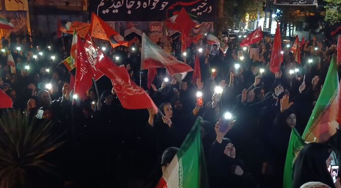 مردم نظرآباد بار دیگر وحدت و استقامت خود را به نمایش گذاشتند