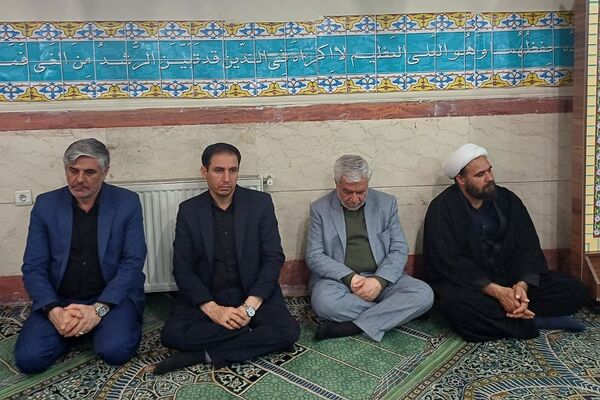مراسم عزاداری حضرت فاطمه زهرا (س) در اداره آموزش و پرورش شهریار