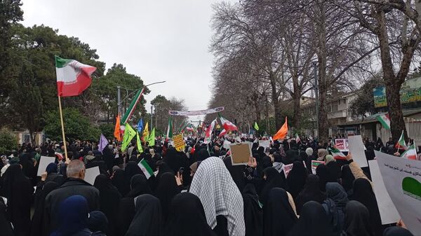راهپیمایی ۲۲ بهمن در گلستان