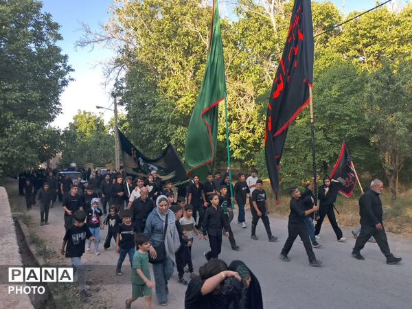 مراسم عزاداری اربعین حسینی در مسجد صاحب‌الزمان (عج) علی‌آباد پیشکوه