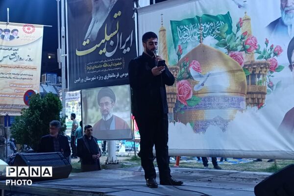 غرفه شهدای دانش آموز ورامین میزبان شما در میدان امام حسین(ع)