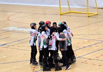 جام جهانی اسکیت رولبال؛ جشنواره گل دختران ایران مقابل فرانسه