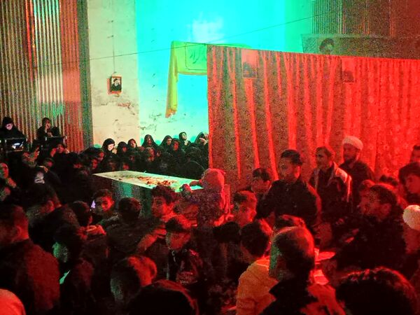 مراسم عزاداری دهه فاطمیه در مسجد مهرولایت با میهمانی شهید گمنام