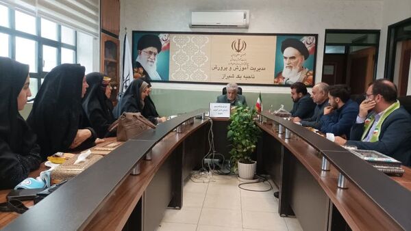 جلسه شورای برنامه‌ریزی سازمان دانش‌آموزی ناحیه یک شیراز