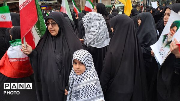 حضور پرشور مردم جسور شهرستان شهریار در راهپیمایی عظیم روز قدس 