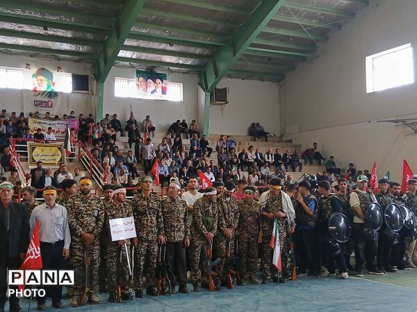 قاب‌هایی از حضور فرهنگیان ماهنشان در رزمایش جان‌فدایان