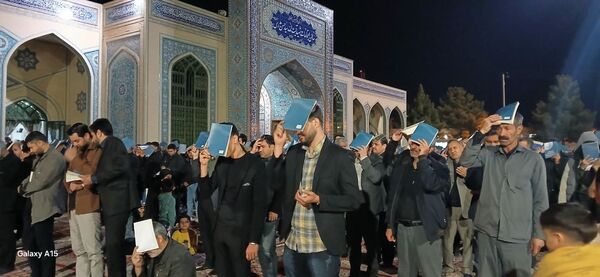 مراسم شب قدر در آرامگاه شهید مدرس کاشمر