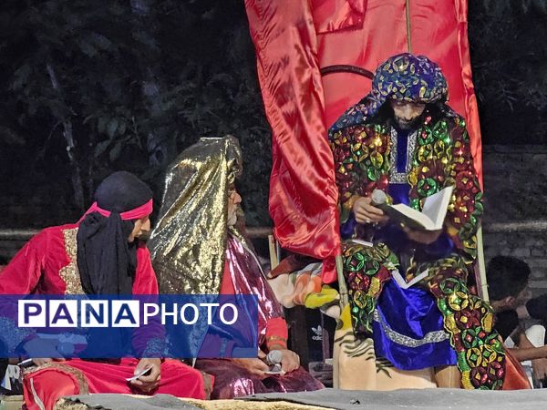 تعزیه گروه شبیه خوانی هیات محبان اهل بیت دبیرستان پروین اعتصامی شهر افوس