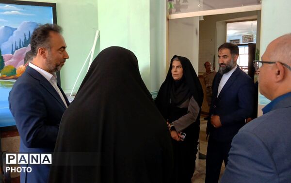 افتتاح طرح شهید عجمیان در دبستان شهدای گمنام استان البرز