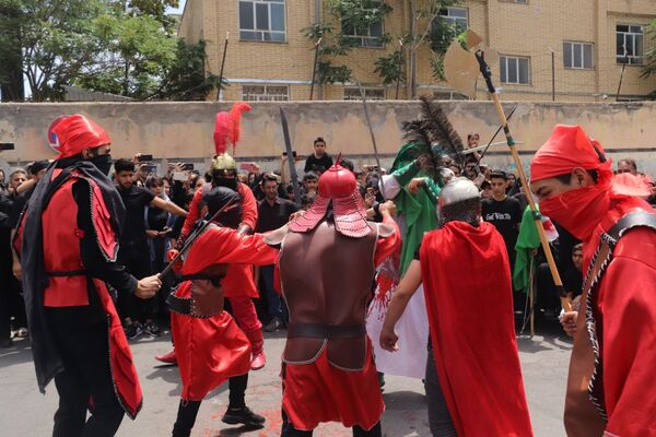 سنت قدیمی شبیه‌خوانی و خیمه‌سوزی در تبریز