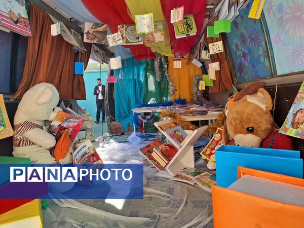 جشن کتابنوش در ناحیه۶ مشهد