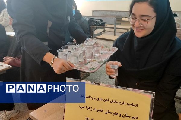 آغاز طرح مکمل یاری با آهن و ویتامین دی در مدارس کهریزک