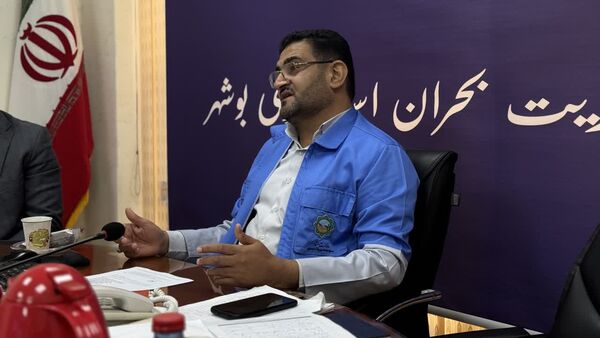جلسه هماهنگی کمیته فنی مدیریت بحران استان بوشهر برای برگزاری مانور سراسری زلزله در مدارس