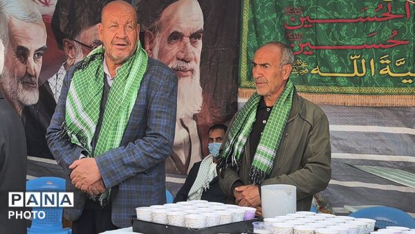 اربعین دو لاله سرخ در فارسان