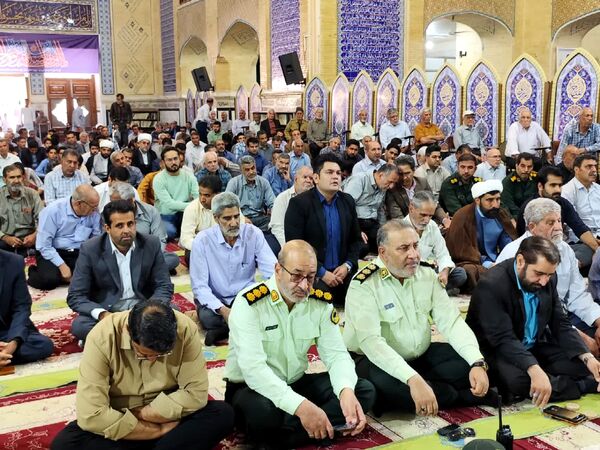 نماز جمعه شهرستان دارالصابرین بم 