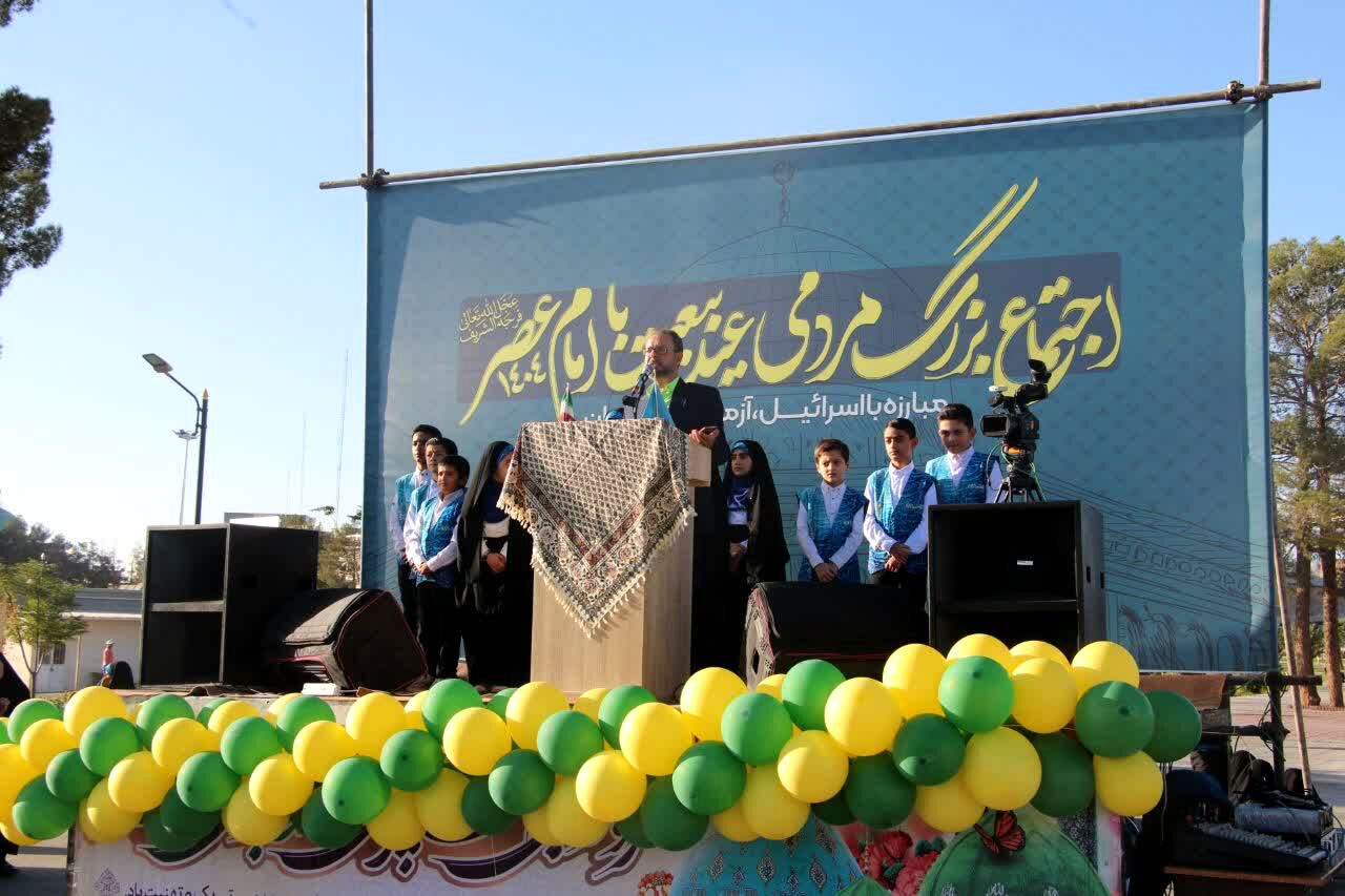 اجتماع بزرگ مردمی عید بیعت با حضرت ولی عصر «عج» در خراسان جنوبی 