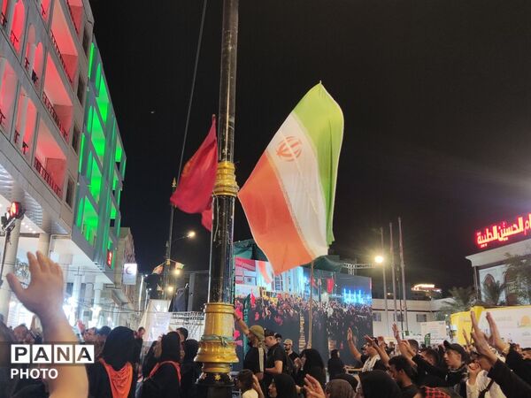 طنین سرود دختران ایران در قلب نجف