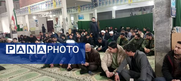 مراسم بزرگداشت سیدالشهدای مقاومت در شهر راز