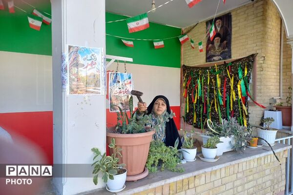 آغاز سال تحصیلی در مدرسه عباسقلی رهگذر با عطر رضوی