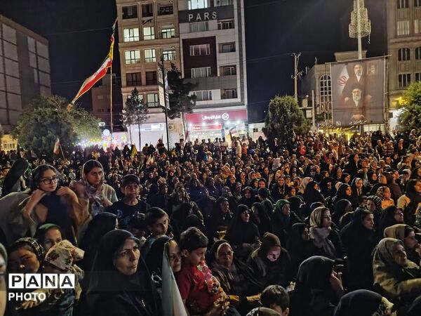 غدیر در دل بلوار فضل،اتحاد دوباره مردم در شب نود و ششم