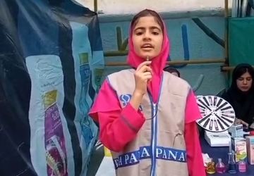 برگزاری جشن روز دختر و بازارچه غرفه‌های شغلی در دبستان پروین اعتصامی رودهن 