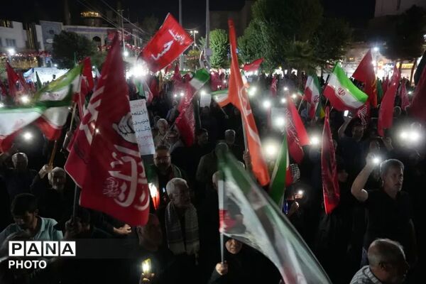 حماسه حضور فردیسی‌ها در صد ‌و چهل و سومین شب  راهپیمایی 