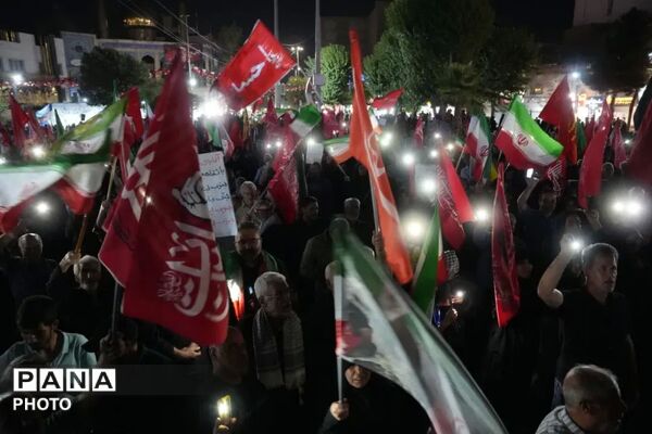 حماسه حضور فردیسی‌ها در صد ‌و چهل و سومین شب  راهپیمایی 