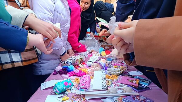 بازارچه کار و فناوری در دبیرستان کوثر فرهنگیان