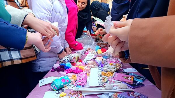 بازارچه کار و فناوری در دبیرستان کوثر فرهنگیان