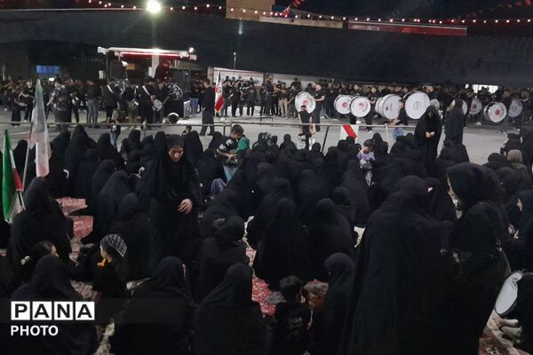 از کربلا تا ایران؛ عزاداران حسینی با پرچم ایران، پیام وحدت و استقامت را فریاد زدند