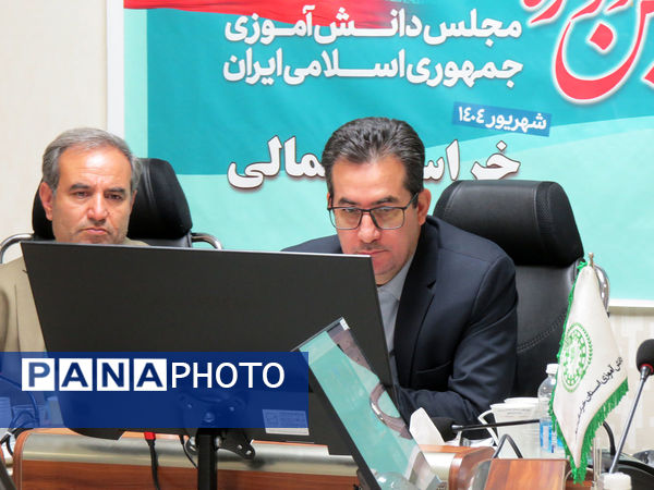 افتتاحیه دوازدهمین دوره مجلس دانش‌آموزی در استان خراسان شمالی 