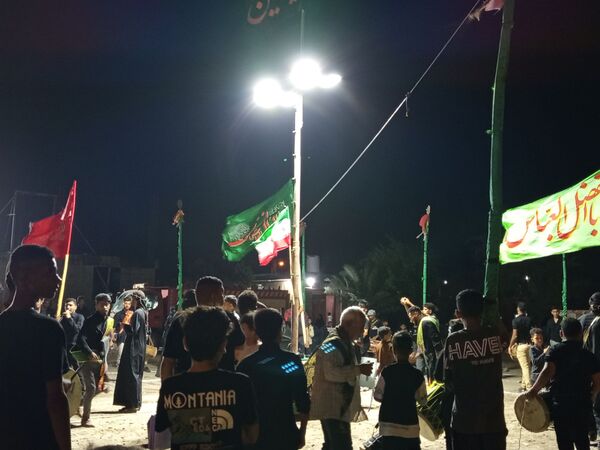 اجتماع بزرگ تاسوعای حسینی در بخش احمدی