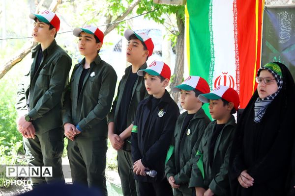 احداث باغ میوه به یاد شهید دانش‌آموز «ماکان نصیری»