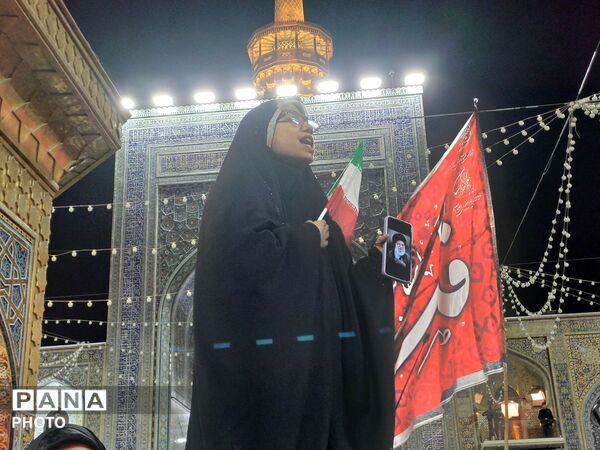 از جنگ تا اجتماع عظیم محکومیت جنایت کاران در حرم مطهر رضوی 