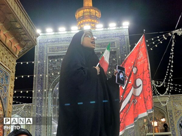 از جنگ تا اجتماع عظیم محکومیت جنایت کاران در حرم مطهر رضوی 