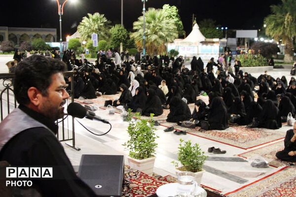 هفتمین شب از عزاداری ماه محرم در زیارتگاه شهید مدرس 
