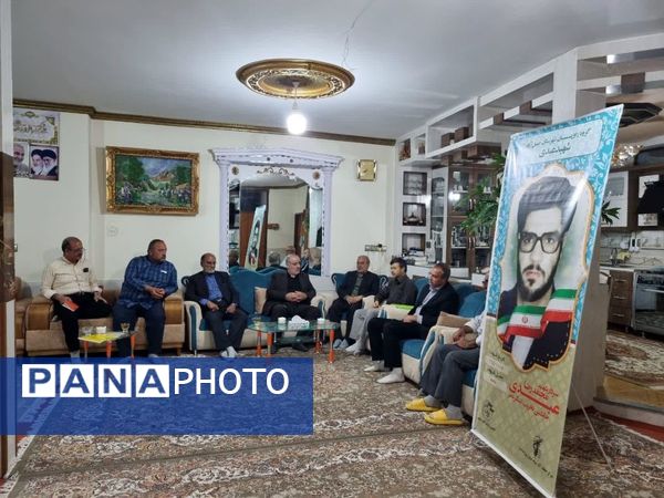 مراسم ماهانه انجمن راویان فتح در شهرستان خلیل‌آباد