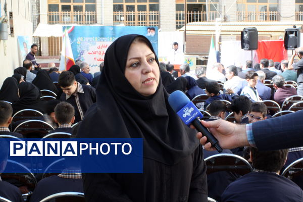 آیین خشت‌گذاری دبستان شهید خداقلی