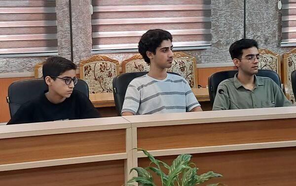 تجلیل از افتخار آفرینان مسابقات جهانی رباتیک در فریدونکنار 